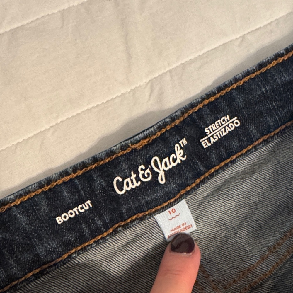 Cat & Jack Bootcut Jeans - Dark Blue